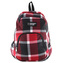 Batoh Target černo-červené kostky