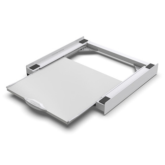 Mezikus mezi pračku a sušičku Meliconi 656114 Torre Pro L60, univerzální, s dřevěnou policí, Made i