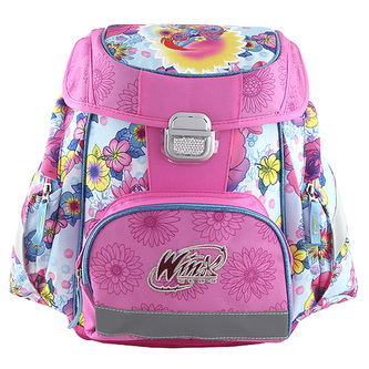 Školní aktovka Target Winx Club, motiv květin Školní aktovka Target Winx Club, motiv květin