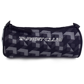 Školní penál Target Šedo/černé obrazce