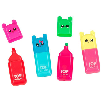 Zvýrazňovače Top Model 4 barvy