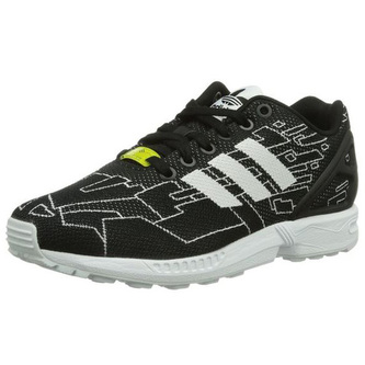 Adidas ZX FLUX WEAVE SHOES - LOW (NON FOOTBALL) | CBLACK/FTWWHT/ONIX | 4