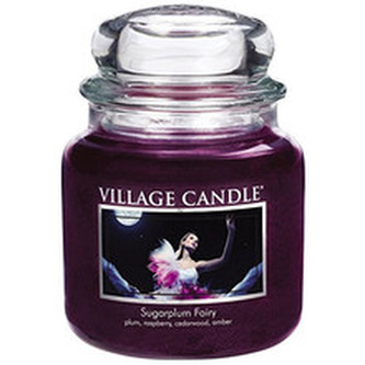 Svíčka ve skleněné dóze Village Candle Půlnoční víla, 454 g