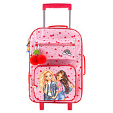 Dětský kufr Top Model Candy a Talita, růžový