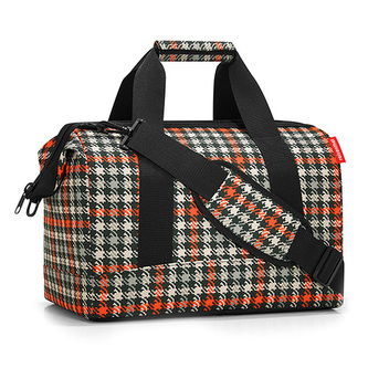 Taška cestovní Reisenthel Černo-červená s motivem padesátek | Allrounder M