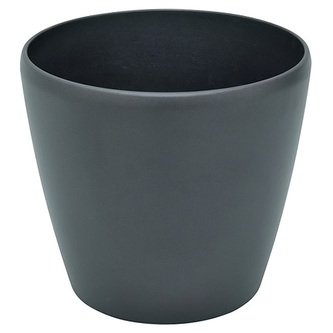 Květináč Europalms kulatý, espresso, výška 33 cm