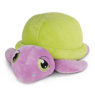 Plyšový sedák Nici Želvička Seamon, 90 x 65 x 35 cm