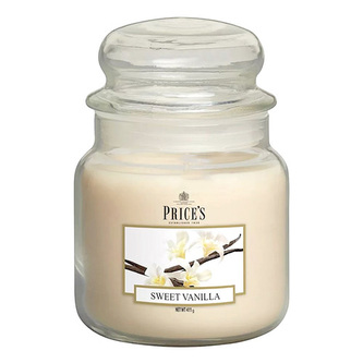 Price's Candles Svíčka ve skleněné dóze Price´s Candles Sladká vanilka, 411 g