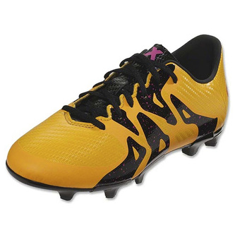 Adidas X 15.3 FG/AG J FOOTBALL | KIDS | LOW TOP | SOGOLD/CBLACK/SHOPIN | 3