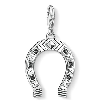 Přívěsek \"Etnická podkova\" Thomas Sabo 1560-643-11, Charm Club, 925 Sterling silver, blackened, zir