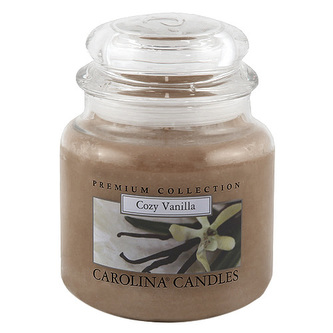 Svíčka skleněná dóza Carolina Candles Vanilka, 425 g