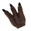 Maska na ruku Dino World ASST Hnědá, silikonová