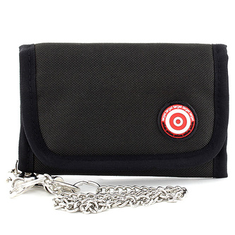 Peněženka Target černá se znakem Target