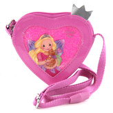Kabelka My Style Princess Růžová, ve tvaru srdce