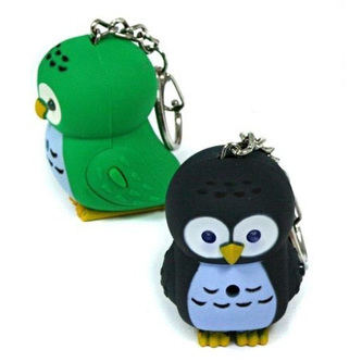 Klíčenka Postler Sova se světlem a zvukem