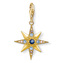 Přívěsek \"Královská hvězda\" Thomas Sabo 1714-959-7, Charm Club, 925 Sterling silver, 18k yellow gold