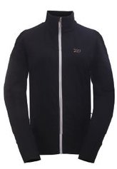 SIKVIK - Pánská celorozepínací mikina (powerfleece) - Black - M