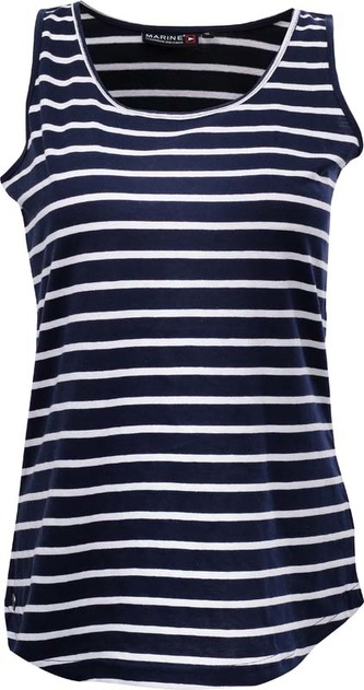 MARINE - dámský tank top, navy comb. - 44