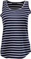 MARINE - dámský tank top, navy comb. - 44