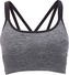OXIDE - bezešvá sportovní podprsenka - Grey Melange - S/M