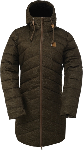 HINDÅS - dámský zateplený kabát - army green - M