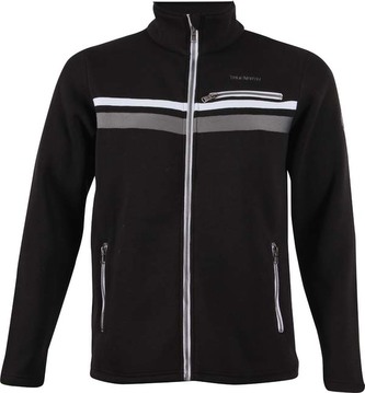 Svetr flatfleece True North - černý - M