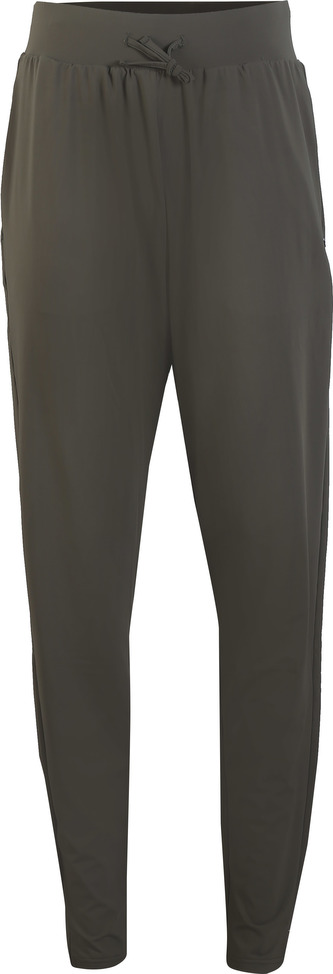 OXIDE - Dámské dlouhé elastické kalhoty - Army Green - M