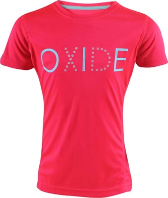 OXIDE-dívčí triko s kr.ruk.(x-cool) - růžové - 134/140
