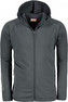 BJÖRKHULT - ECO pán.fleece bunda s kapucí - inkoustová - XXL