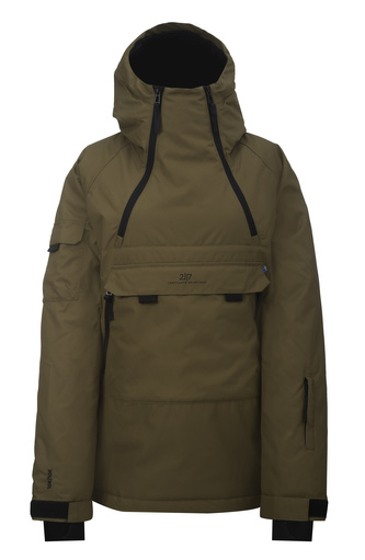 LIDEN - ECO dámská 2L lyžařská bunda - army green - L