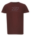 VIDA - dámské bavlněné triko s kr. rukávem, wine red - 38