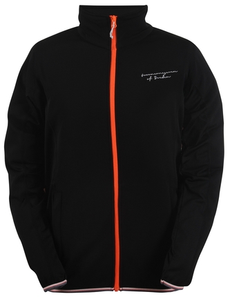 HAJSTORP - pánská bunda (powerfleece ) - černá - 3XL