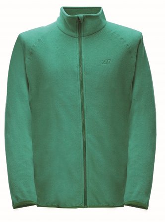 BOR - pánská microfleecová mikina - zelená - 3XL