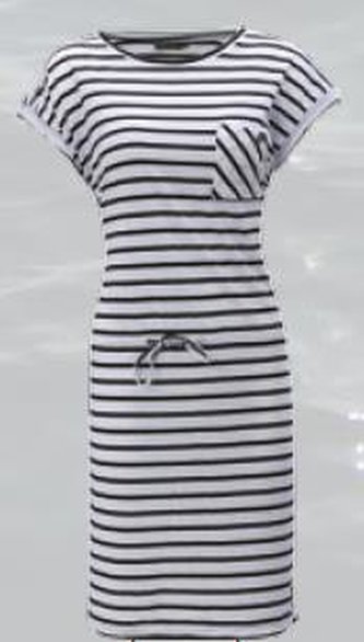 MARINE - dámské šaty - White comb - S