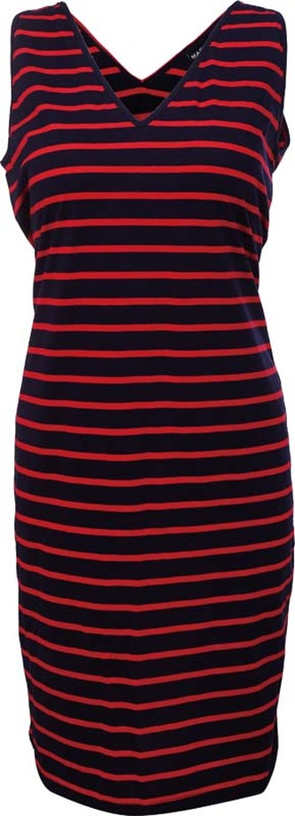 MARINE - dámské šaty - Red comb - XXL