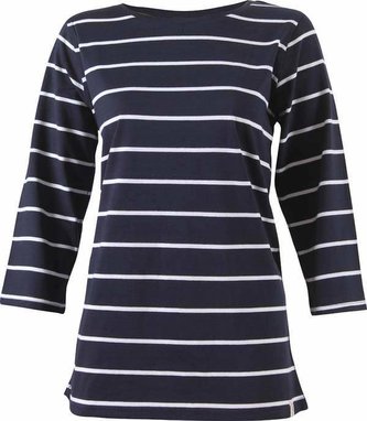 MARINE - dámský top 3/4 ruk. - modrý - 42