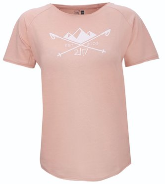 APELVIKEN - dámské triko s kr.rukávem - Coral - 36