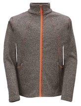 LUSTEBO-pánská mikina (flatfleece) - šedá - L