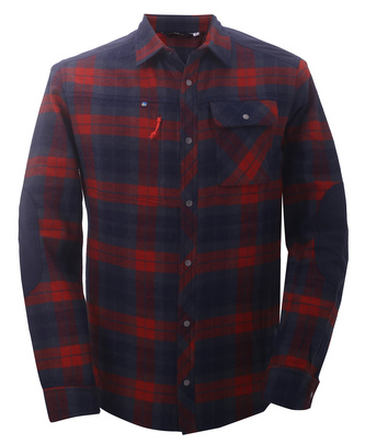 SVEG - Pánská outdoor košile (flanel) - Red - XXL