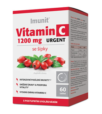 Simply You Vitamin C 1200 mg URGENT se šípky Imunit 60 tablet
