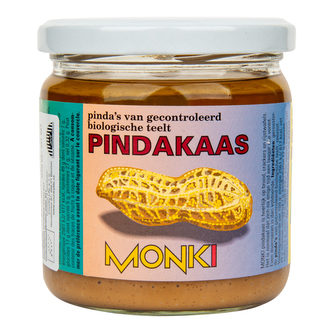 Krém arašídový jemný 330 g BIO   MONKI