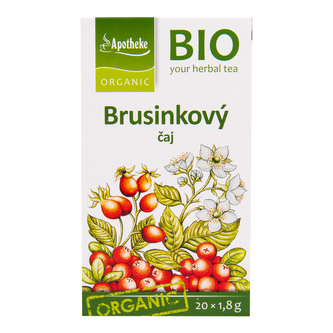 Čaj Brusinkový 36 g BIO   MEDIATE