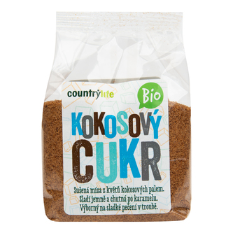 Cukr kokosový 250 g BIO   COUNTRY LIFE Cukr kokosový 250 g BIO   COUNTRY LIFE