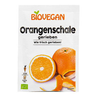 Pomerančová kůra strouhaná 9 g BIO   BIOVEGAN