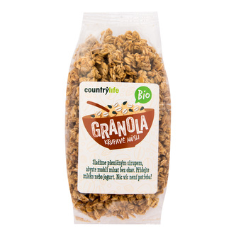 Granola - Křupavé müsli 350 g BIO   COUNTRY LIFE Granola - Křupavé müsli 350 g BIO   COUNTRY LIFE
