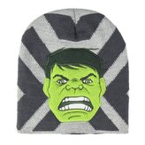 Dětská zimní čepice Marvel|Avengers: Hulk (univerzální) šedý akryl