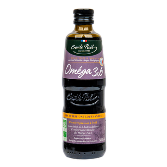 Olej omega 3 a 6  500 ml BIO   EMILE NOËL