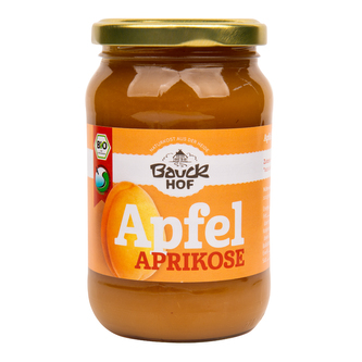 Pyré jablečné s meruňkou 360 g BIO   BAUCK