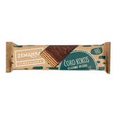 Oplatka celozrnná z jednozrnky kokosová v čokoládě 40 g BIO   ZEMANKA