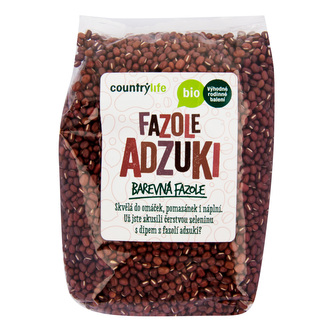 Fazole adzuki 1 kg BIO   COUNTRY LIFE Fazole adzuki 1 kg BIO   COUNTRY LIFE